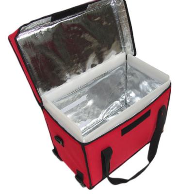 China Eco - Friendly Non Woven Waterproof Thermal Insulated Aluminum Foil Bag for sale