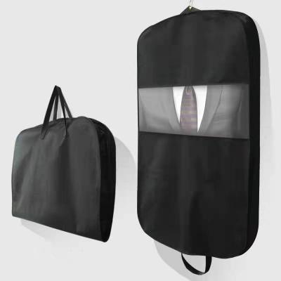 China Recyclable Custom Non Woven Logo Garment Bag Suit Bag Travel for sale