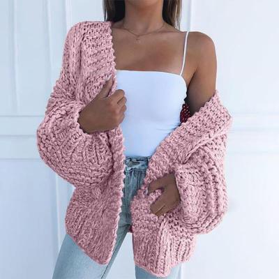 China 2021 Women's Fashion College Style Mohair V-Neck Casual Autumn Viable Long Sleeve Cardigan Sweater Coat for sale