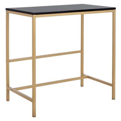 China Modern Gold Luxury Metal Table Entryway Hallway Furniture Living Room Console Table for sale