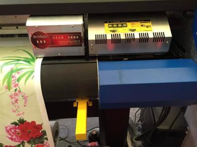 China One Dx7 Head Uv Inkjet Printer With Iprint Software , 1800mm Printing Width for sale