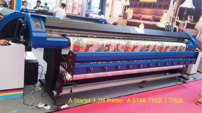 China 3.2M Epson Eco Solvent Printer With Three Epson DX7 Head for sale