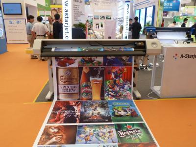 China A Starjet Eco Solvent Vinyl Printing Cmyk Color 180cm Width for sale