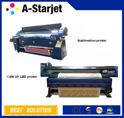 China AC100-220v 1.8m Automatic UV Inkjet Printer For Printing PU And Leather for sale