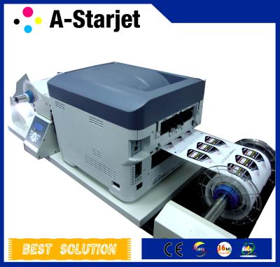 China Cmyk Color A4 Size Roll To Roll Laser Label Printer High Solution for sale