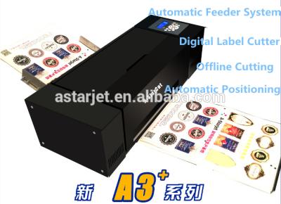 China A3 Size Auto Fed Label Die Cutting Machine For Cutting Paper Sticker for sale