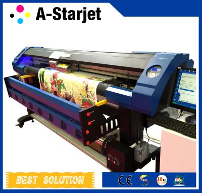 China Eco Solvent UV Inkjet Printer Cmyk + White Ink Large Format Printing Machine for sale