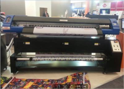 China 2 Pcs Dx7 Printhead Fabric Sublimation Printer / Fabric Printing Machine High Efficiency for sale