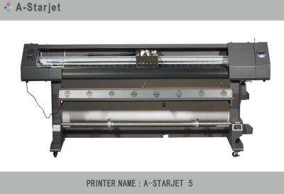 China alta resolución solvente de la impresora de chorro de tinta de Eco de la cabeza del 1.8m Epson Dx5, ahorro de espacio en venta