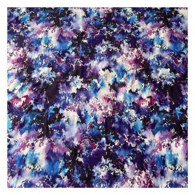 China 100% Digital Printed Shaoxing Fabric Breathable Polyester Woolen Peach Hot Selling Textile For Costume for sale