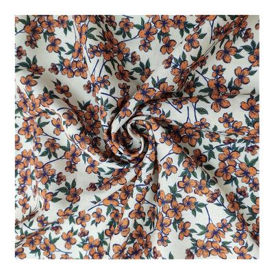 China Wholesale Breathable Custom Flower Soft Printed Viscose Canvas Cotton Fabric Digital Printing Canvas Fabric For Clothes for sale