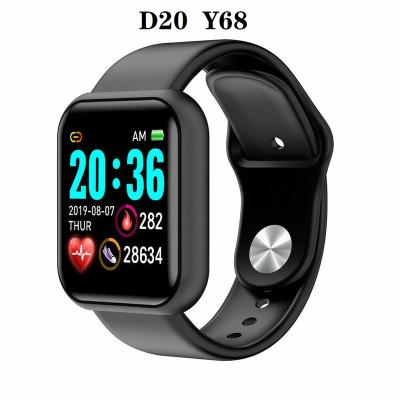 China D20 Pro Bluetooth Smart Watch Y68 IP67 BT Waterproof Wireless Fitness Tracker Sports Watch Heart Rate Wristband For IOS Android for sale