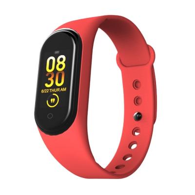 China Wholesale Touch Screen In Rate Sport Tracker Body Temperature Running Band m4 Heart Version Smart Watch Bracelet for sale