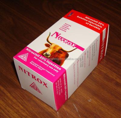 China Cardboard Recyclable Paper Box For Packaging Animal Medicine Or Handmade Pill Pack Box for sale