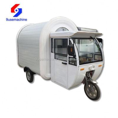 China Used Food Trucks For Sale In Germany Stainless Steel Flow Shop Food Truck Fridge Freezer for sale