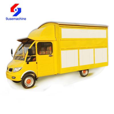 China High quality and hot sale automatically food truck food cart mobile food carts food van for sale