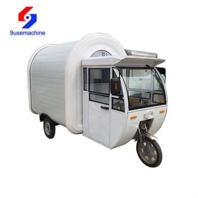 China Durable Snack Plant Rack And Beautiful Appearance Food Trailer Cart for sale