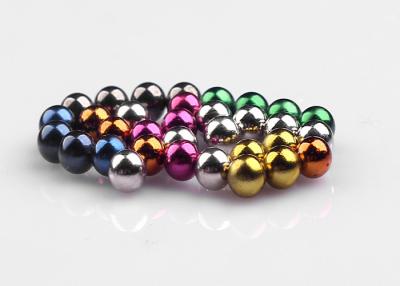 China Small Strong Colorful Ball Neodymium Magnets Stable Consistency N35M - N50M for sale