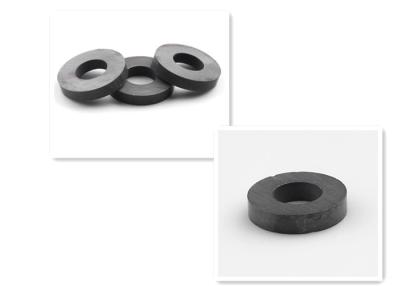 China Anisotropic Permanent Ferrite Pot / Ring / Disc Magnets No Surface Coating for sale