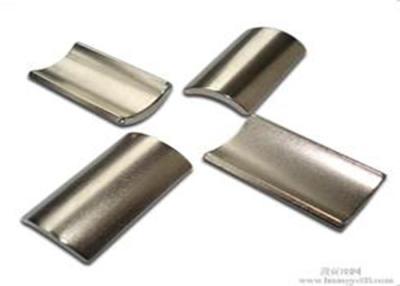 China Permanent Rare Earth Neodymium Segment Magnets ISO 9001 Certification for sale