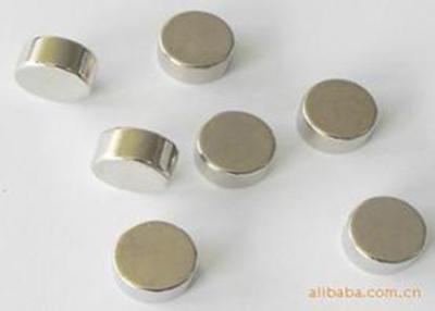 China Sintered Rare Earth Permanent Neodymium Disc Magnets 0.1mm Tolerance for sale