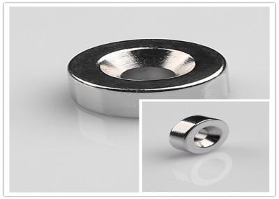 China Custom Coating Countersunk Neodymium Magnets Circular Shaped For Sensor for sale