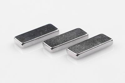 China Sintered Neodymium Permanent Magnets , Bright Silver High Power Neodymium Magnets for sale