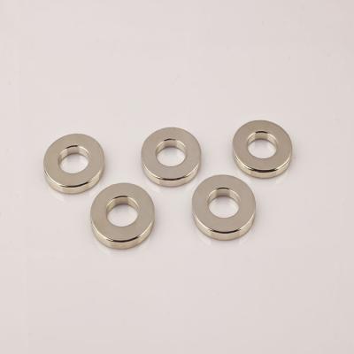 China rare earth material N52 permanent neodymium ring magnet for sale