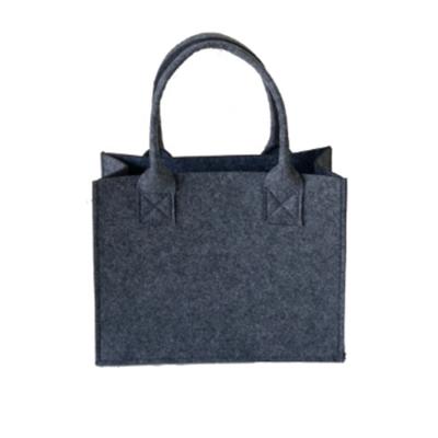 China High Quality Factory Wholesale Biodegradable Eco Friendly Felt Shopping Bag With Customized Label Logo for sale