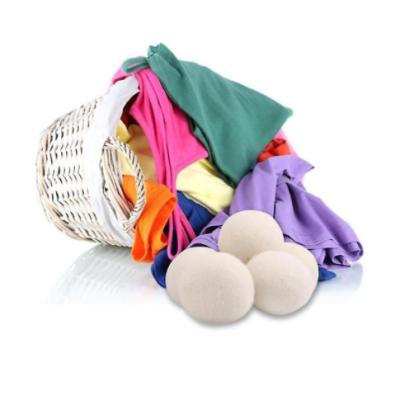 China Eco-fiendly Factory Wholesale Customized Eco Friendly Colorful Organic Laundry Tumble Wool Dryer Balls for sale