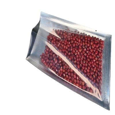 China Food Grade Moisture Proof Pouch Holographic Pouch Bags Aluminum Plastic Pouches Three Side Sealing Flat Bag for sale