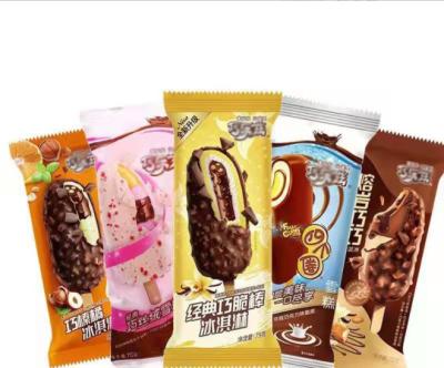 China High Quality Customized Recyclable Environmental Protection Plastic Food Grade Ice Cream Packaging Bag for sale