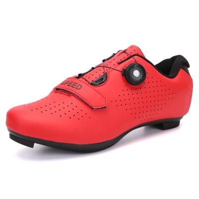 China This is new arrival colorful outdoor sports shoes wholesale unisex cycling mountain bike racing bicycle self-locking cycling sports shoes for sale