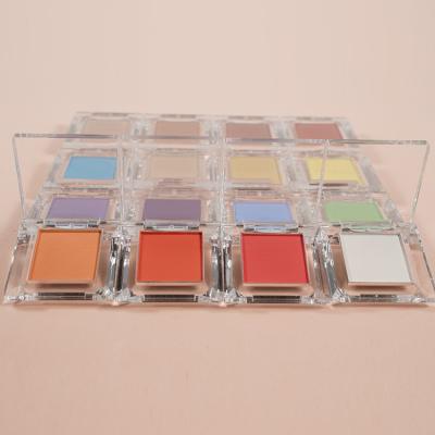 China Pigment Eyeshadow Palette Waterproof Individual High Quality Glitter Matte Eye Makeup for sale