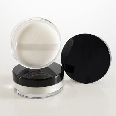 China Private Label Puff Dye Vegan Waterproof Soft Shimmer Matte Highlighter Loose Powder for Women and Girls for sale