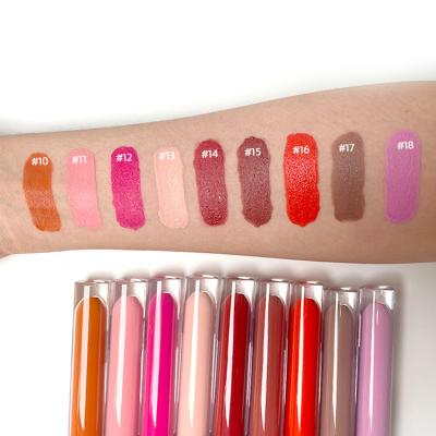 China 2021 Best Selling Waterproof Liquid Lipstick Shinner Lip Gloss Lasting Bling For Girls for sale