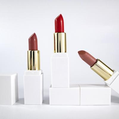 China Waterproof Matte Private Label Long Lasting Lipstick Vegan Cruelty Free Lipstick Cosmetic for sale