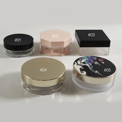 China Private Label Waterproof Vegan Low Moq Makeup Face Highlight Setting 4 Colors Loose Powder For Women for sale