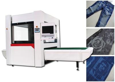 China Saving Labor Desktop Laser Engraving Machine / Equipment for Denim Laundry for sale