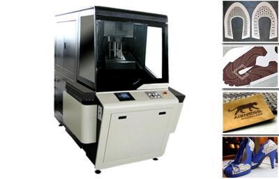 China Automatic 150W Leather Laser Engraving Machine with LCD screen CNC system for sale