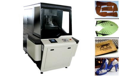 China Golden Laser Galvo Laser Engraving and Cutting Machine for Leather Labels for sale