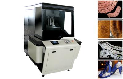 China Adjustable speed Leather Laser Engraving Machine with 3D Dynamic Galvanometer Systems for sale