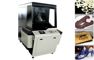 China Golden Laser Perforation Machine , Laser Punching Machine for Leather Shoes for sale