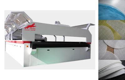 China Auto Feeding Glassfiber Cloth Laser Cutting Machine with Marking System for sale