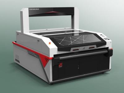 China Cortadora profesional del laser de la ropa de deportes con el reconocimiento de la cámara en venta