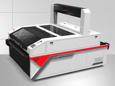 China Automatic Recognition Sport Uniform Laser Cutting Machine For Clothing for sale