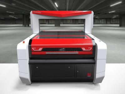 China Jersey Fabric Laser Cutting Machine , Sublimated Textile Laser Cutting Machine for sale