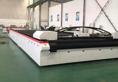 China Máquina de corte do laser do PVC para a barraca, cortador do laser da tela do famoso à venda