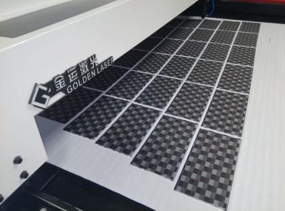 China Fabric Laser Cutter for Polyester Mesh Printed Graphic with Automatic Feed Roller for sale