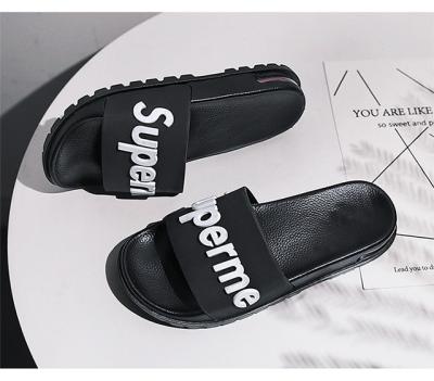 China Cushioning Tonghua Shoes Bathroom Link Up Slides, Fashion High Quality Outdoor Slides, Beach Air Cushion Slippers for sale